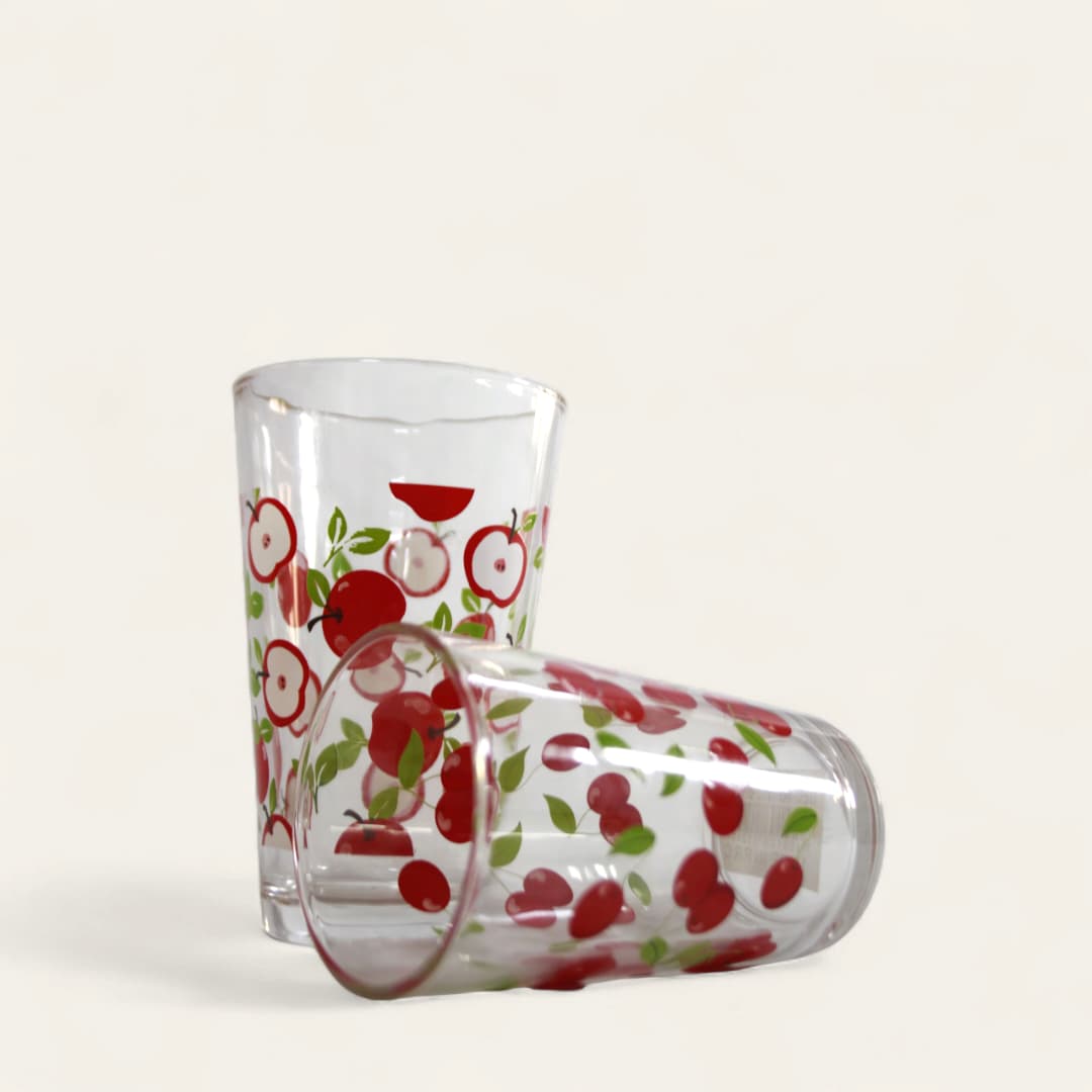 Vasos de vidrio con estampado de diferentes diseños - Imagen 2