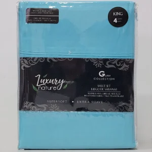 Juego de sábanas camera completo de 4 piezas