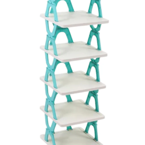 Zapatera plegable de 6 niveles