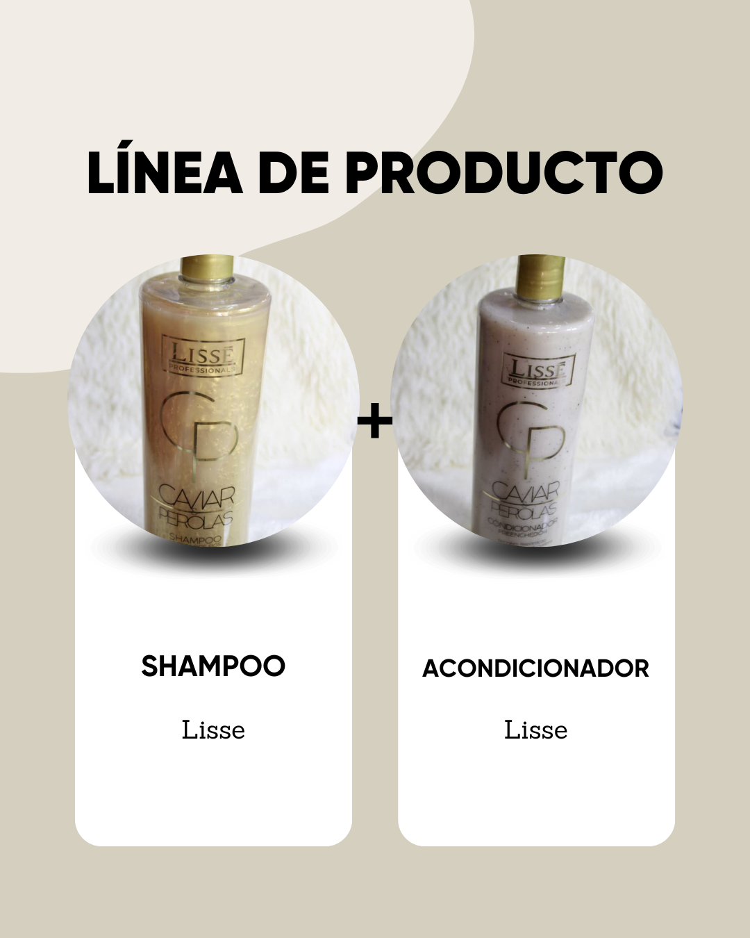 Líndea de Shampoo + Acondicionador Lisse Professional