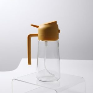 Dispensador y pulverizador de aceite de vidrio 2 en 1