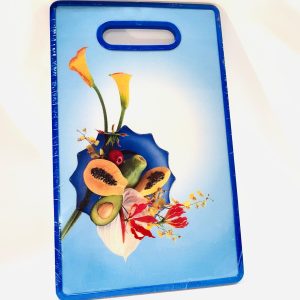 Tabla de Picar de plastico con diseño de frutas