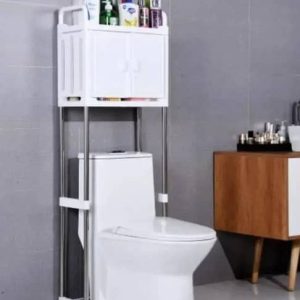 Estantes para inodoros de 1 nivel con puertas